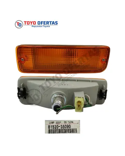 [81520-35090] COCUYO, SEÑAL DE GIRO DELANTERA, LH, HILUX, 4RUNNER (81520-35090)